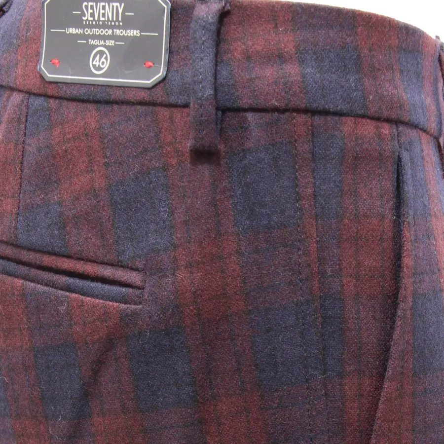 2209AN pantalone uomo SEVENTY man wool blend trousers