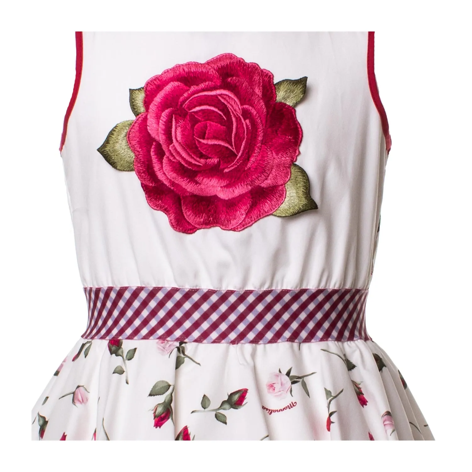 Abito Floreale Bianco Bambina 04