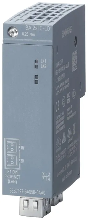 Adattatore Siemens, serie 6ES7193, per Cavo in fibra ottica monomodale