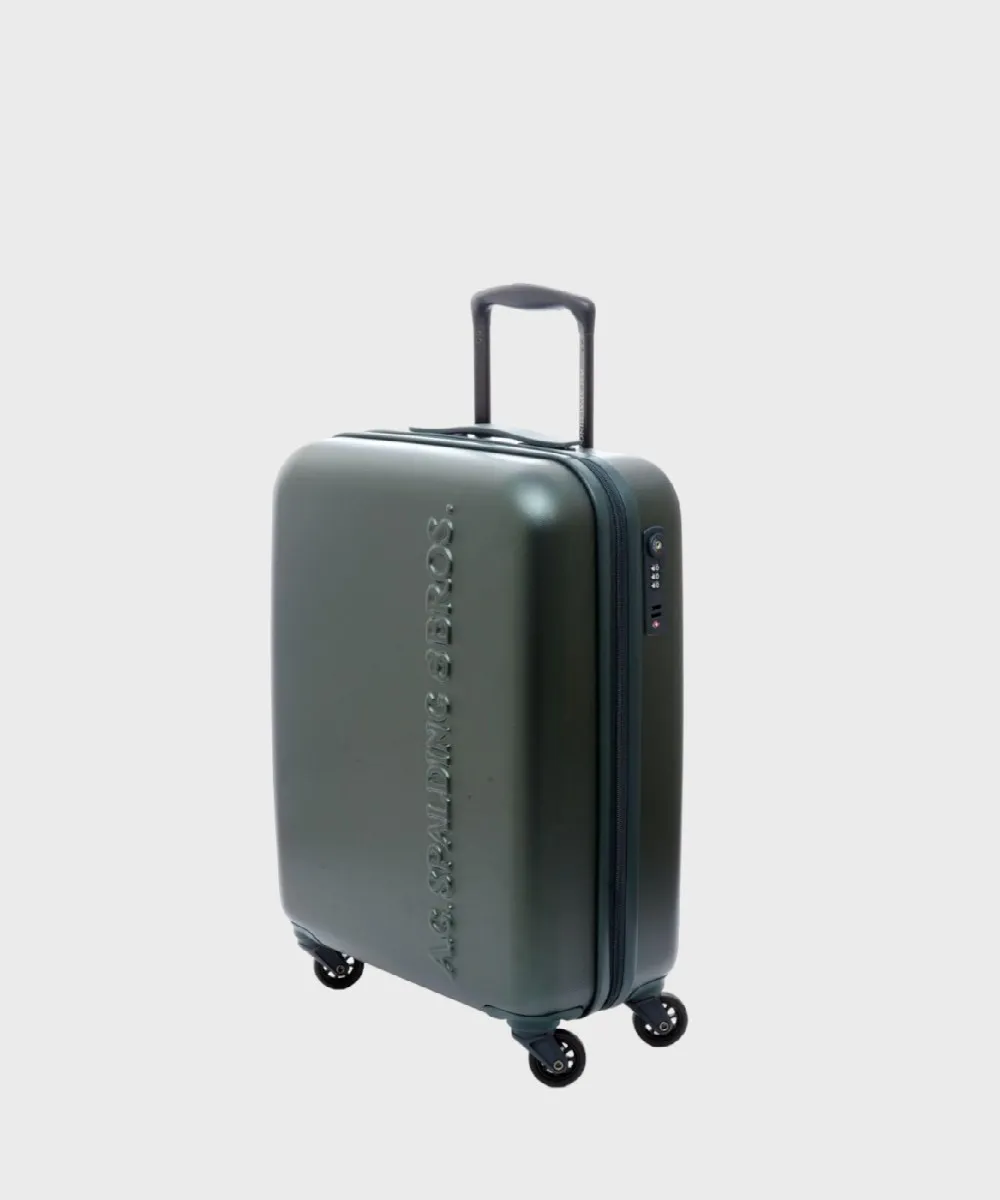 AG Spalding & Bros Easy Light valigia trolley cabina, 4 ruote, 55 cm, verde