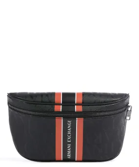  Armani Exchange Marsupio pelle sintetica nero  