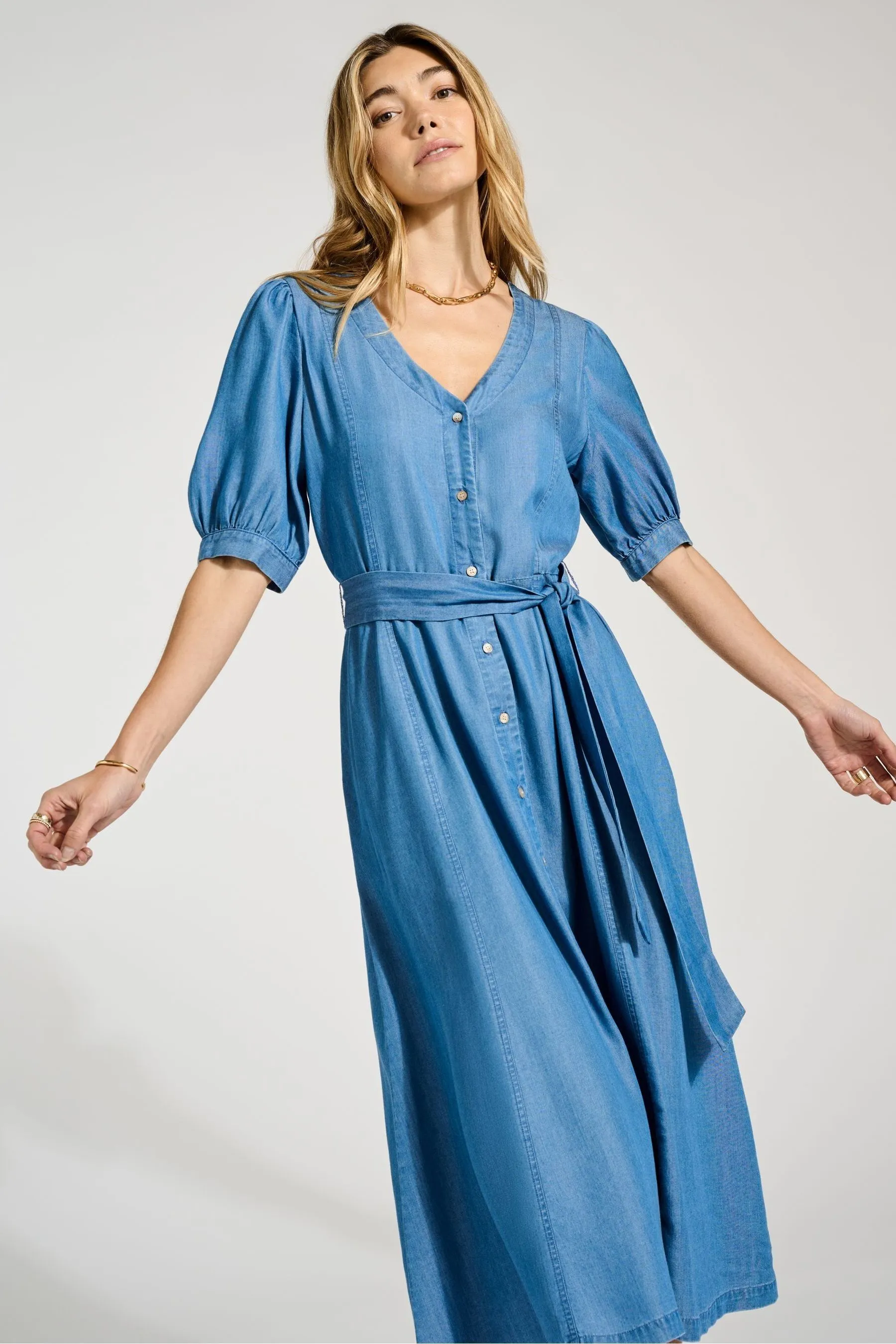 Baukjen Blu - Yasmyn - Abito con tencel™