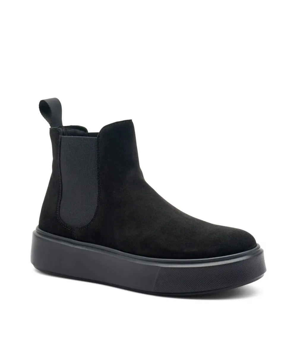 Beatles Casual In Pelle Scamosciata Nero