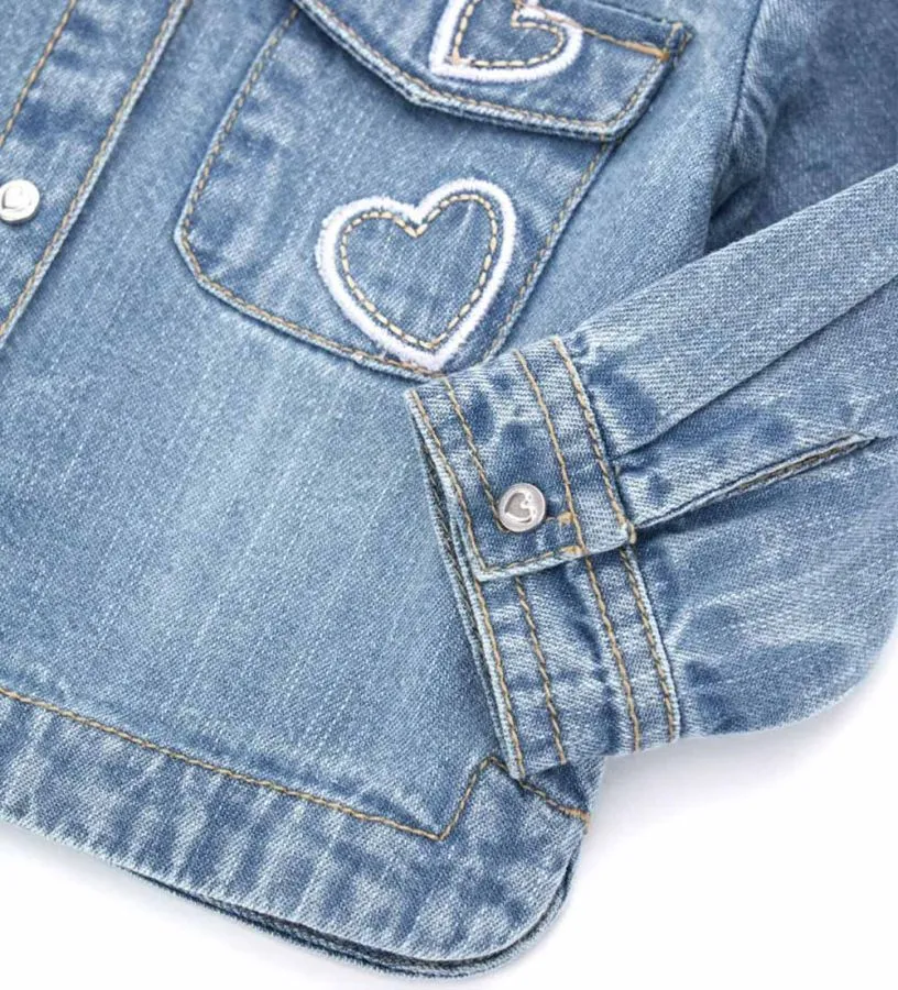 --Camicia in denim-