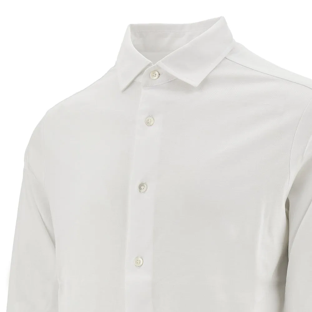 Camicia in jersey di lyocell e cotone