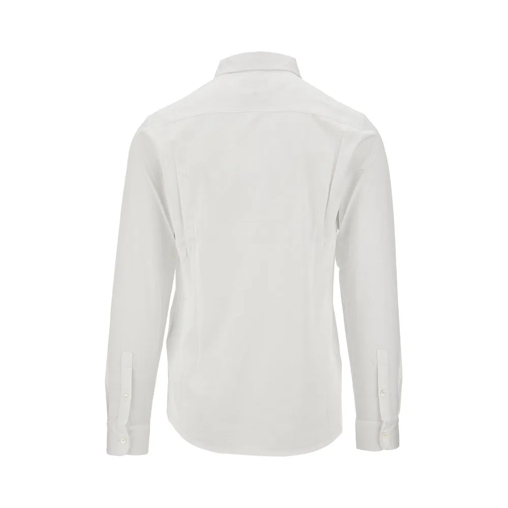 Camicia in jersey di lyocell e cotone
