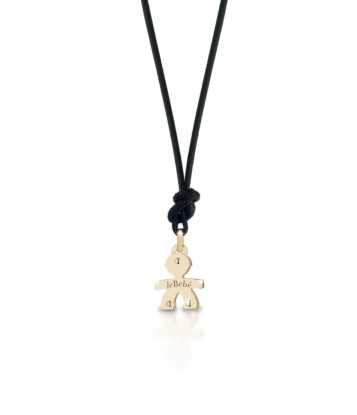 Ciondolo le bebè Mini bimbo oro giallo LBB044