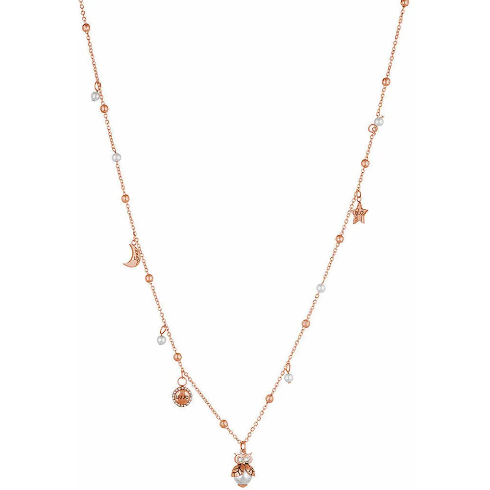 Collana Donna Tropical Dream Gufo Rose Liu Jo Luxury