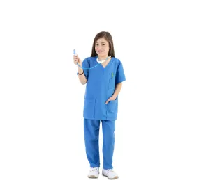 Costume da infermiera blu per bambini