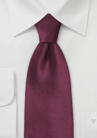 Cravatta bambino rosso vinaccia
