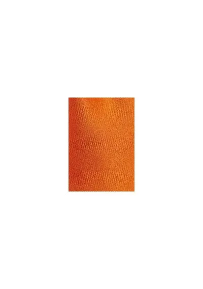 Cravatta in raso lucido arancione rosso