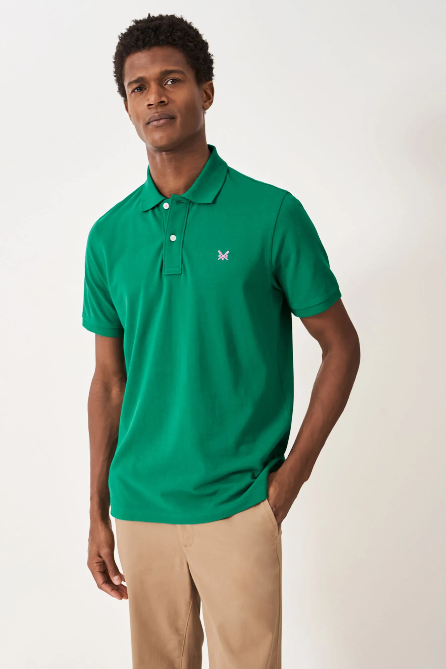 Crew Clothing Plain 100% Cotton Classic Polo Shirt    