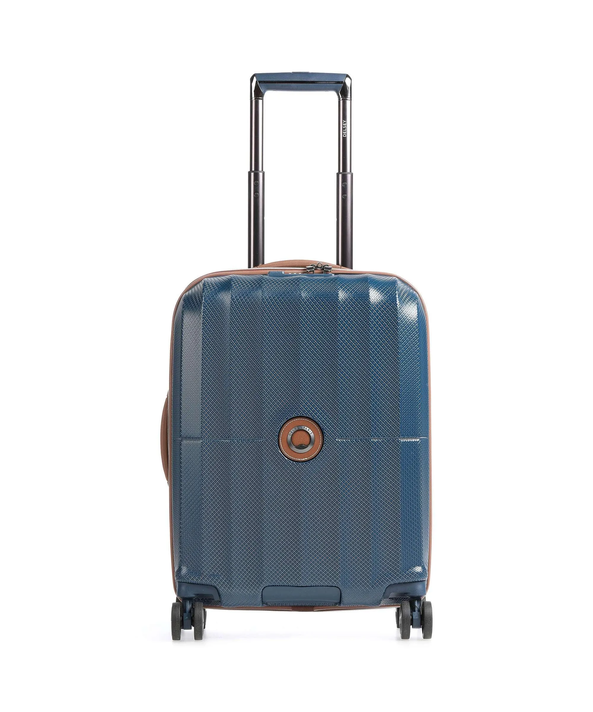  Delsey Paris Saint Tropez Slim Line Valigia trolley (4 ruote) blu 55 cm  