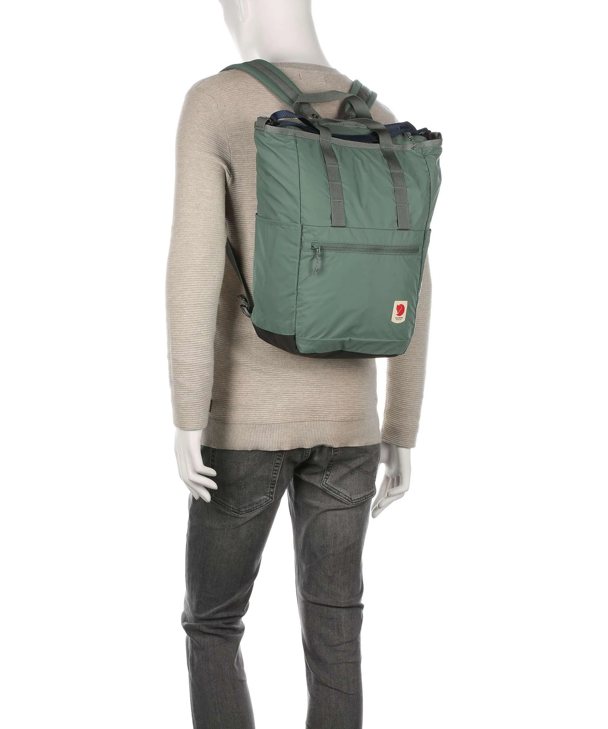  Fjällräven High Coast Borsa a zainetto 15″ nylon riciclato giallo  