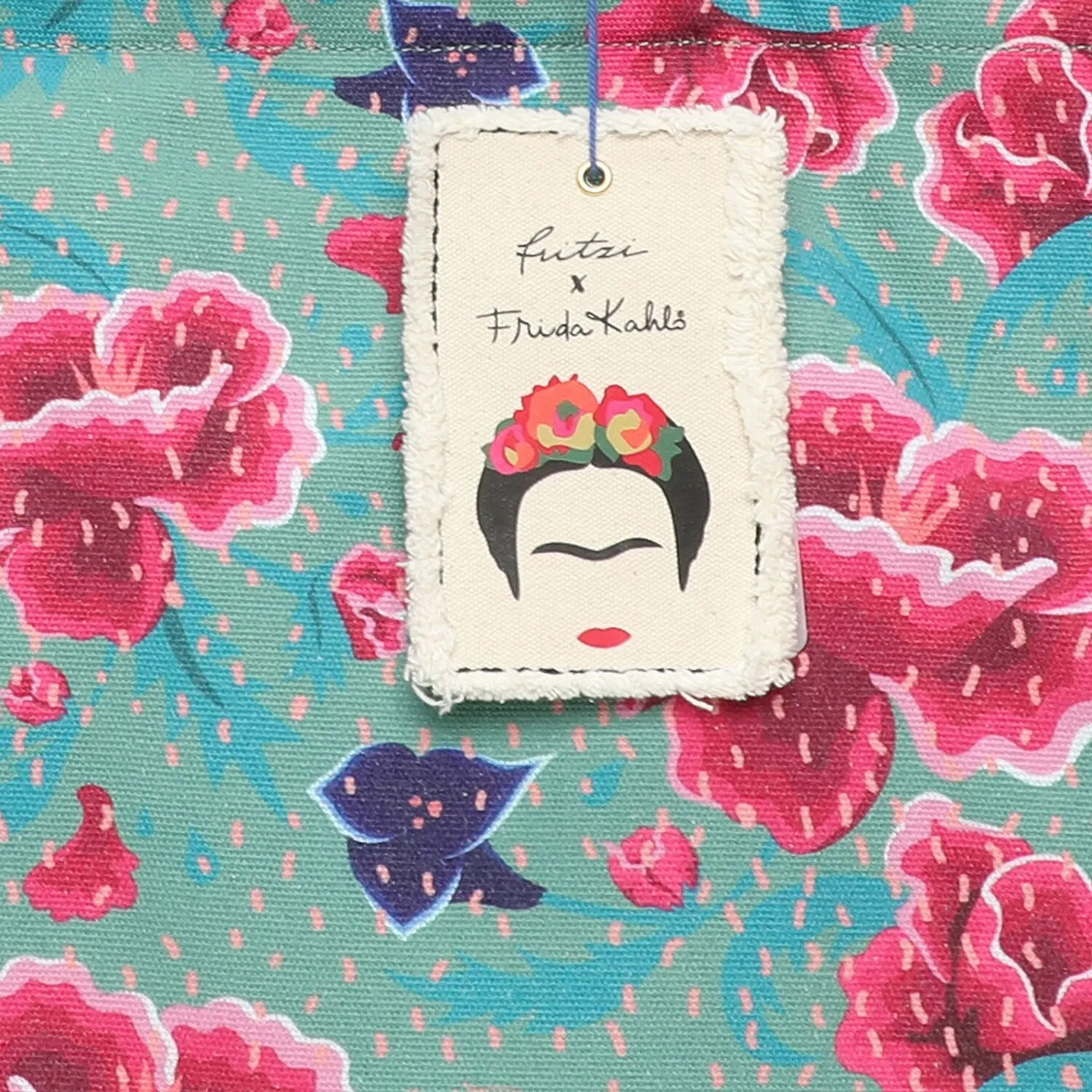 Fritzi aus Preußen Fritzi x Frida Kahlo Easy01 Limited Borsa shopper 46.5 cm