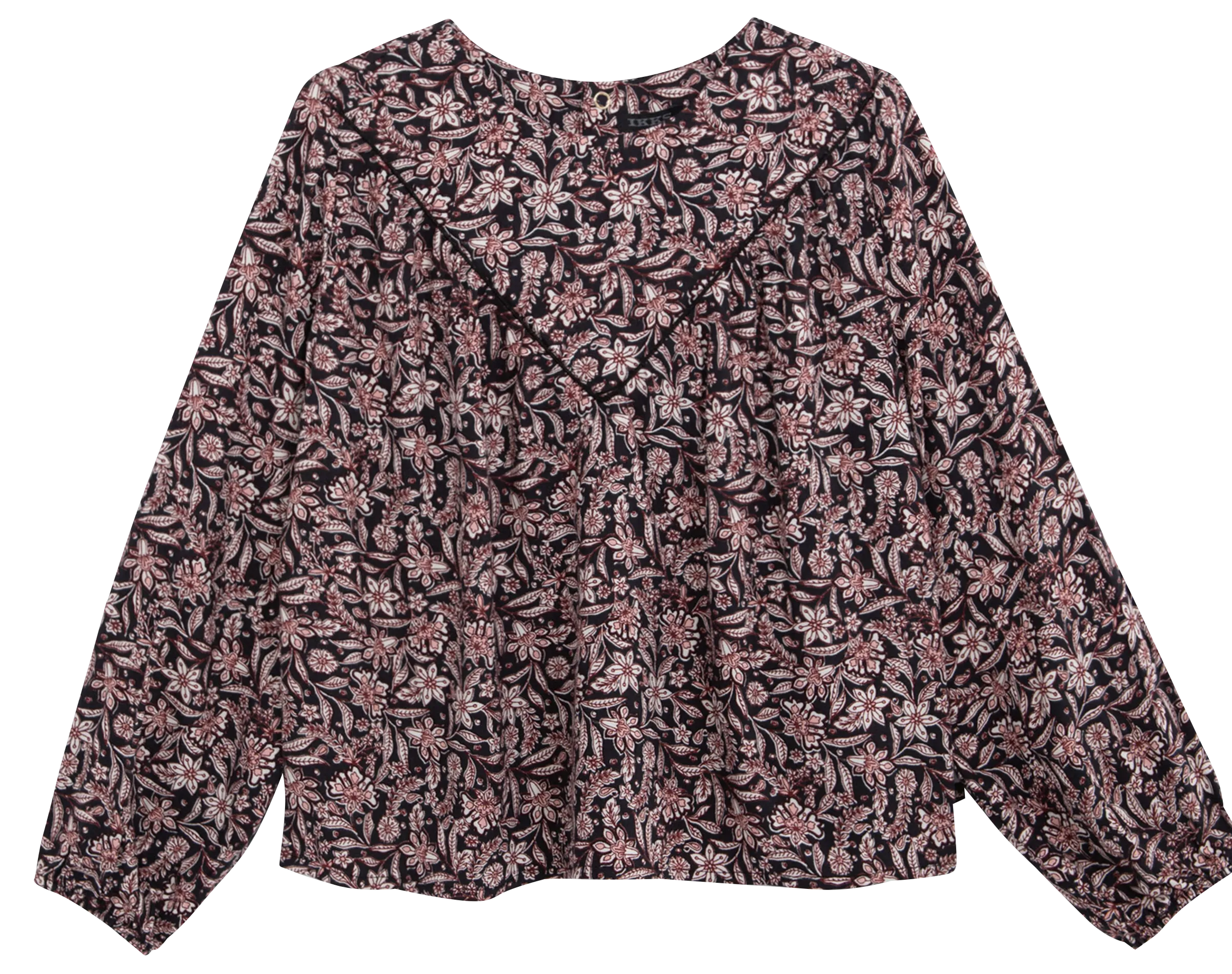  IKKS JUNIOR   Blusa ampia stampa floreale | Nero