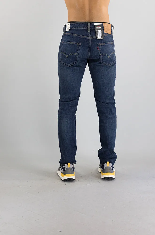 Jeans Levis  Rainfall Mens da Uomo 502 tapered