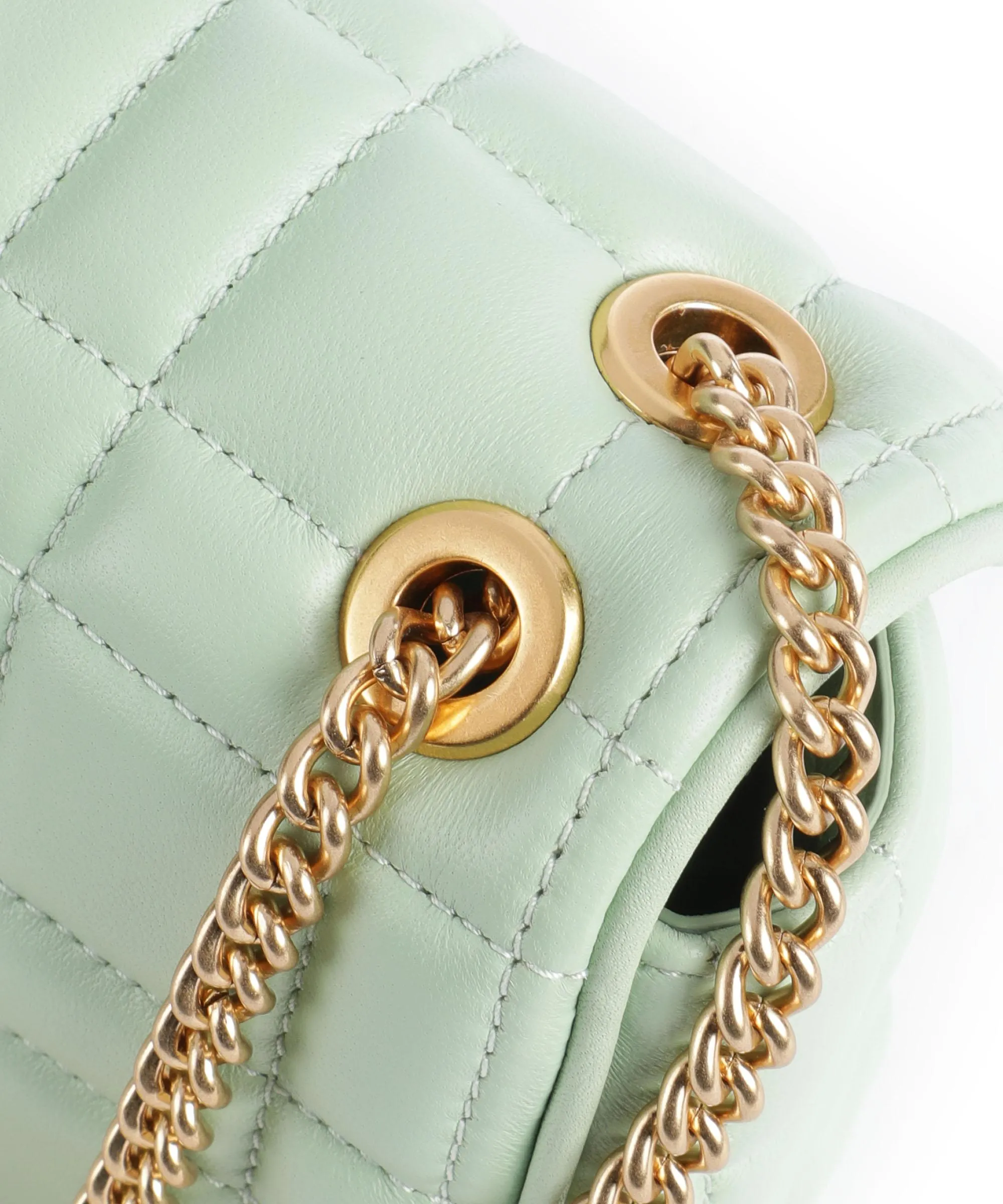  Kate Spade New York Evelyn Borsa a spalla pelle a grana fine verde menta  