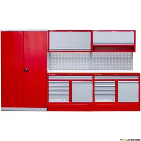 Metal Works 856001045 PRACO255K Mobili da officina 3,3M con armadio