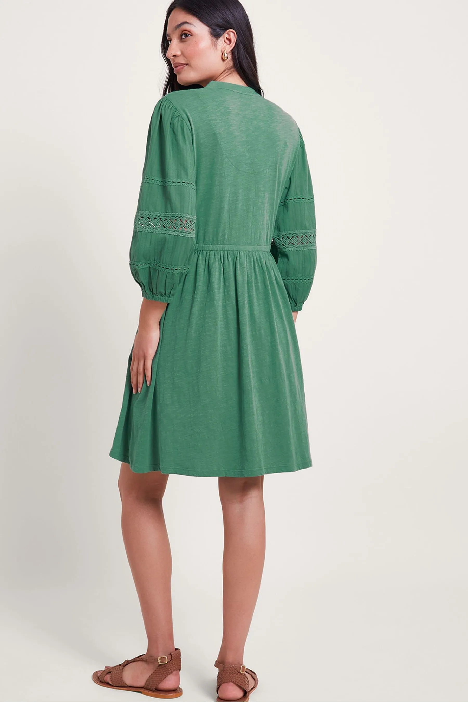 Monsoon - Lia - Abito con Pizzo finiture
