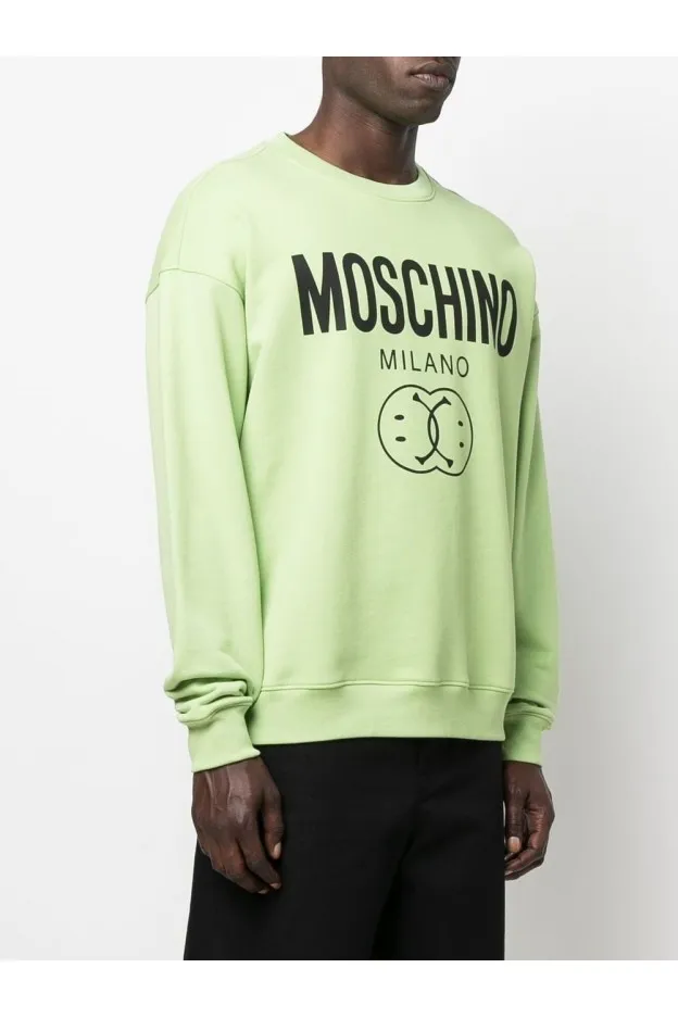   Moschino     Moschino Felpa Girocollo Con Logo    