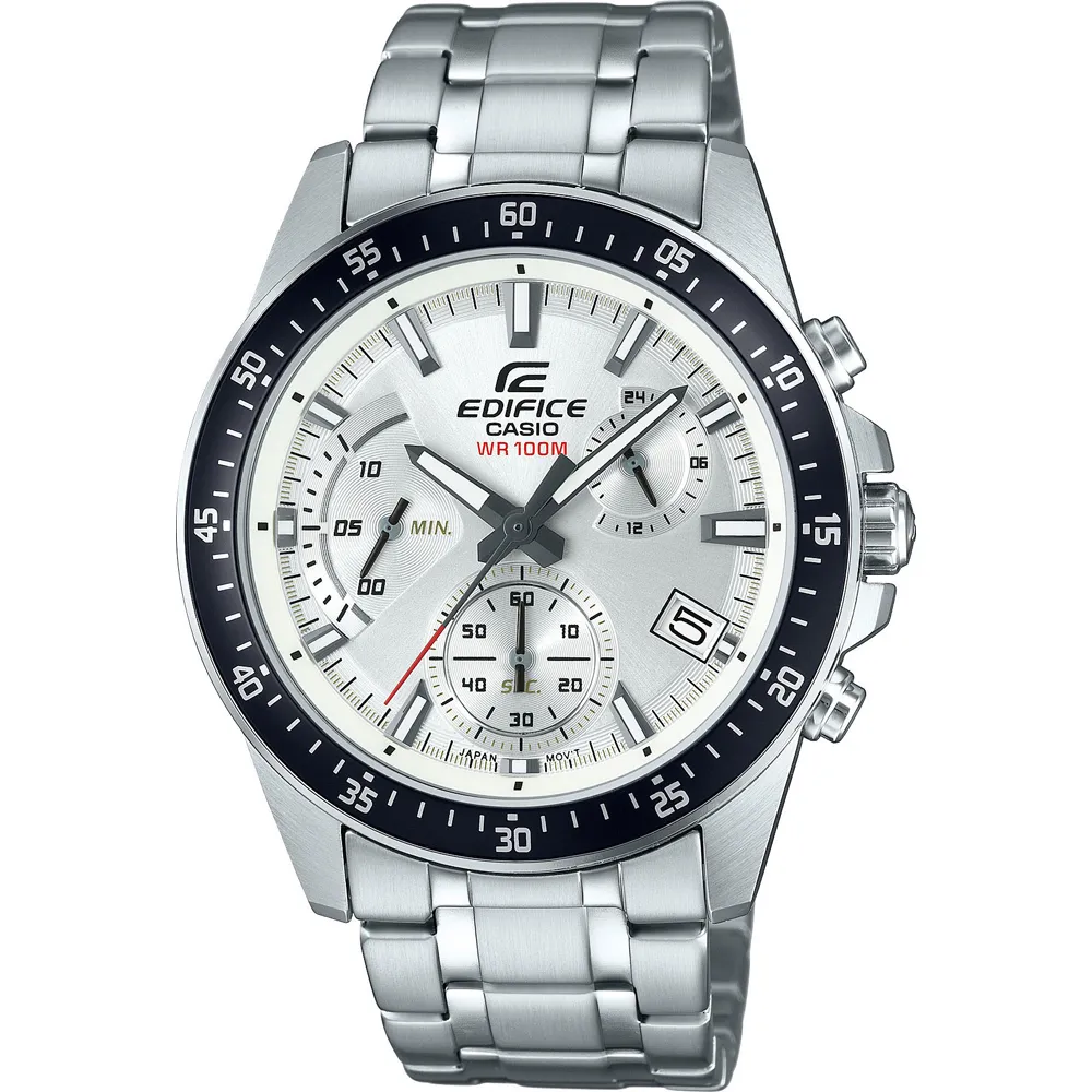 Orologio Cronografo Bianco Uomo Casio Edifice EFV-540D-7AVUEF