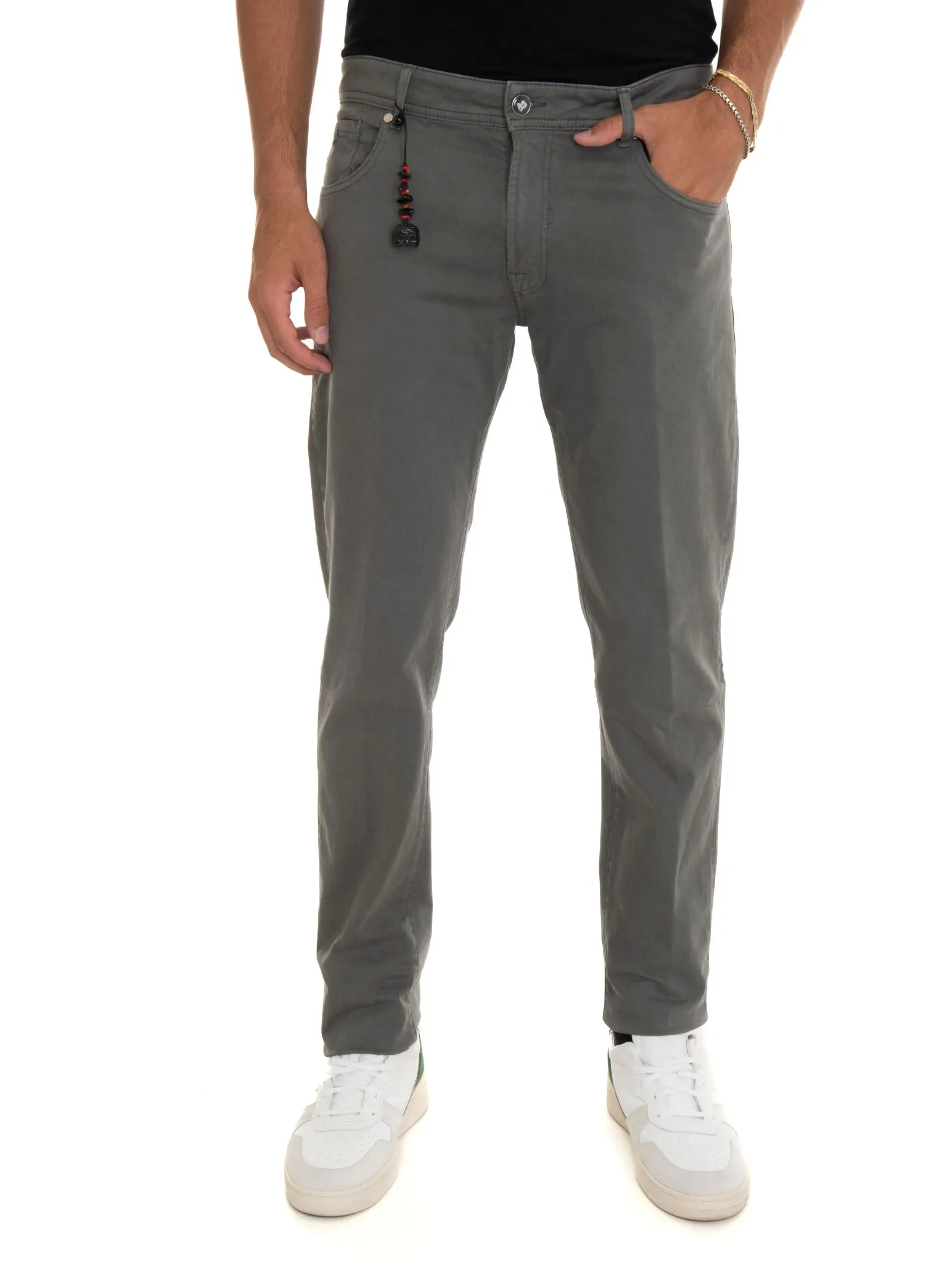Pantalone 5 tasche NERANO1 Grigio Marco Pescarolo Uomo