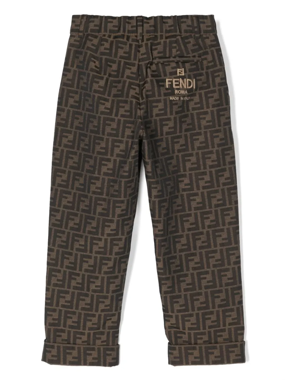 Pantalone classico logato