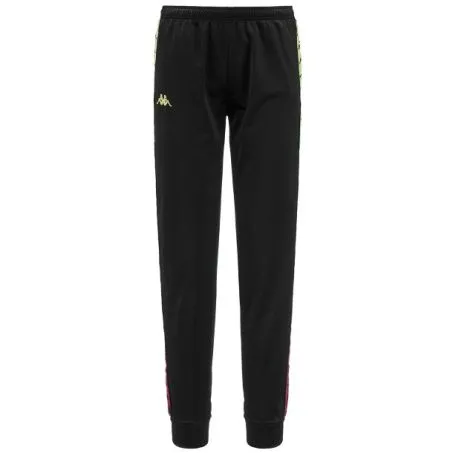 Pantalone Donna Kappa Banda Wrastoria Degrade 381622W ALA Nero