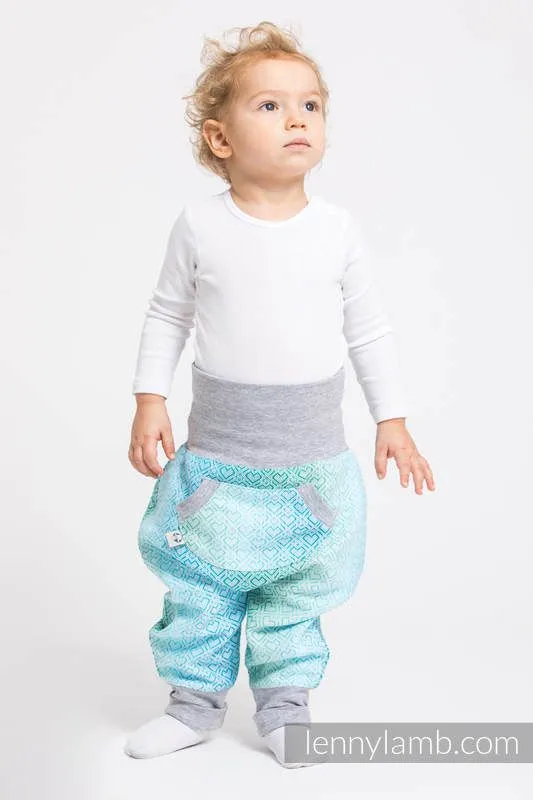 Pantalone LennyBaggy - Big Love - Ice Mint & Grey