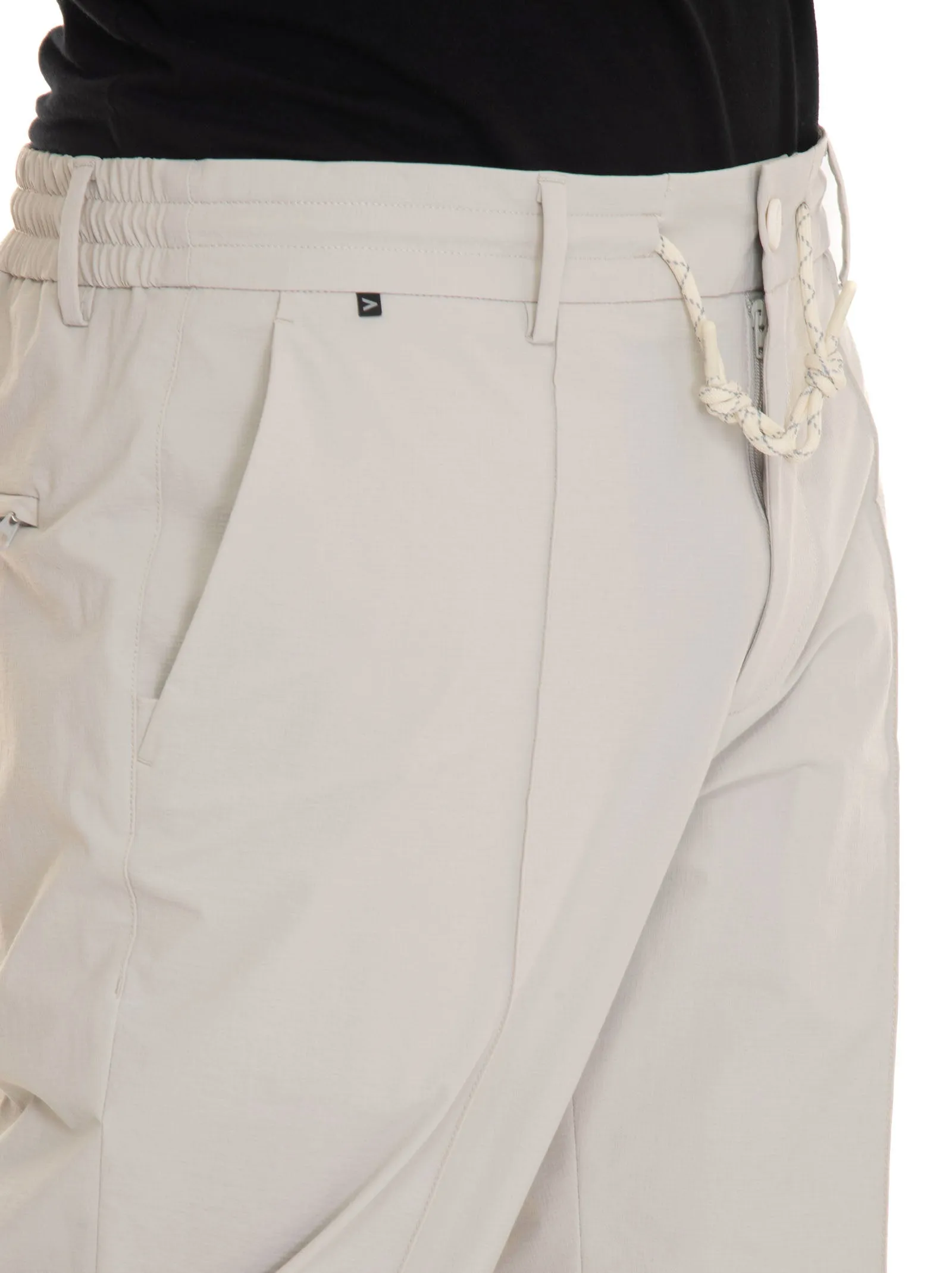 Pantalone modello jogger P-GENIUS Grigio chiaro BOSS Uomo
