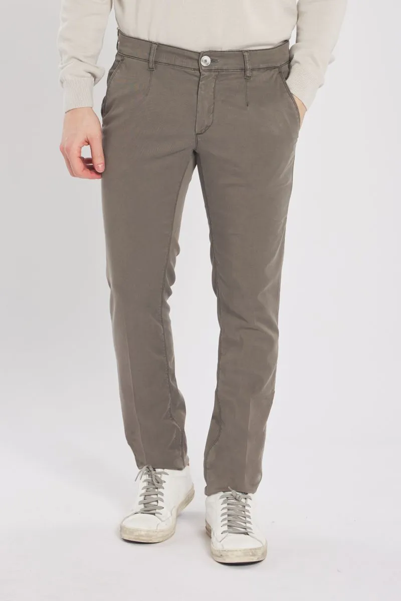 Pantalone Uomo Tortora
