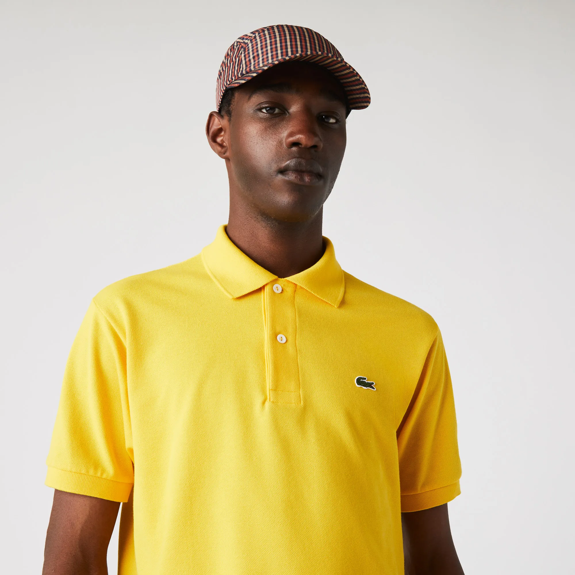 Polo da uomo di colore giallo