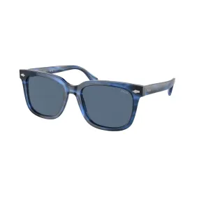   Polo PH 4210 - 613980 Blu Striato Lucido | Occhiale Da Sole Uomo 