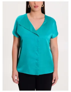 RINASCIMENTO CURVY BLUSA DONNA,MIRA C-309B9008 BLU