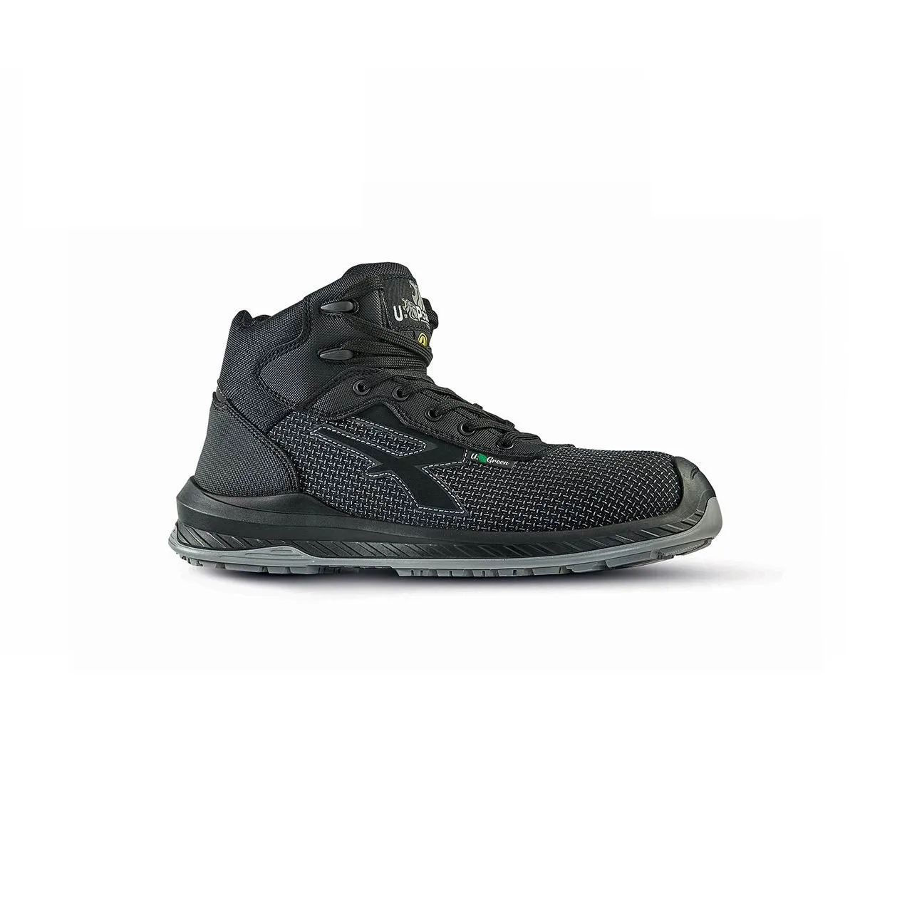 Scarpe antinfortunistiche S3 UPower LAND, 43  Unisex, resistenti all'acqua, con puntale di sicurezza