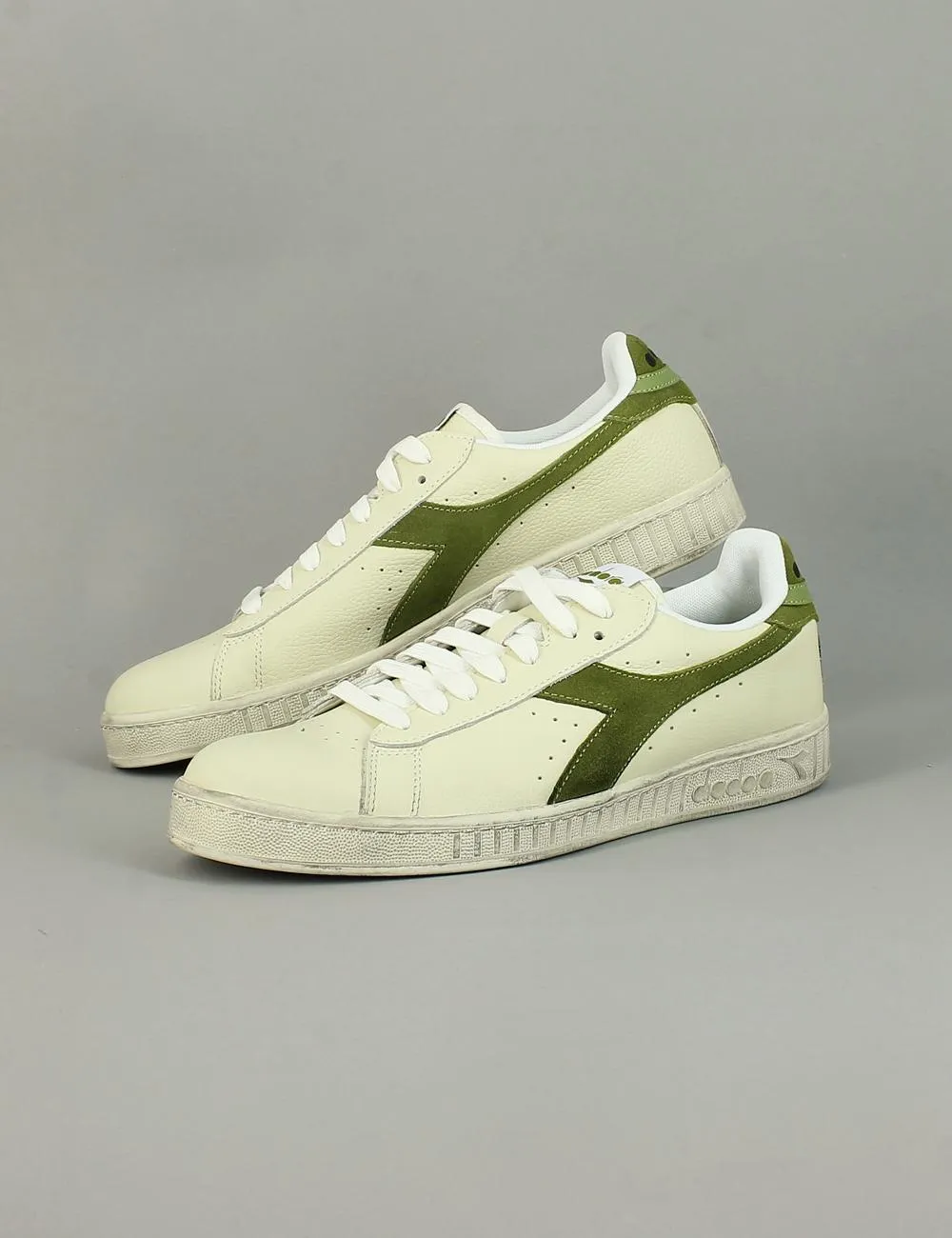 Sneaker Game L Low Waxed Suede Pop Diadora    