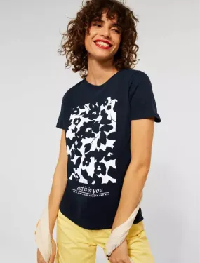 T-shirt Manica Corta Street One - Blu